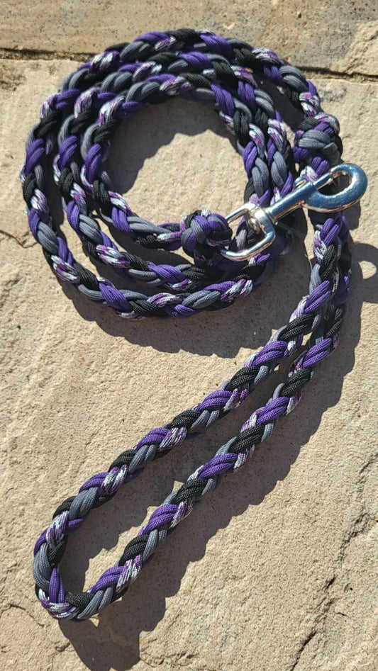 5ft Purple Camo Leash