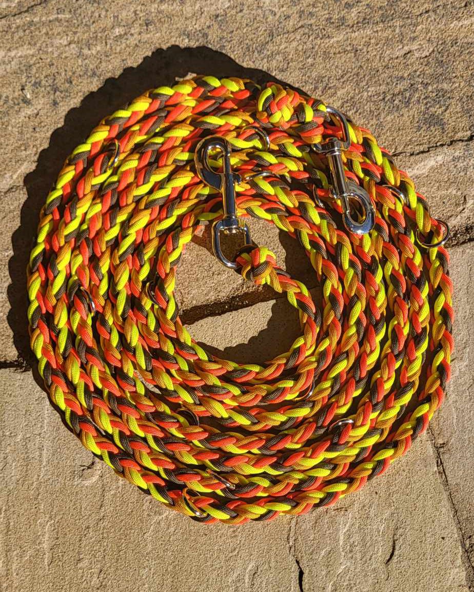 15ft Fall Themed O-ring Leash