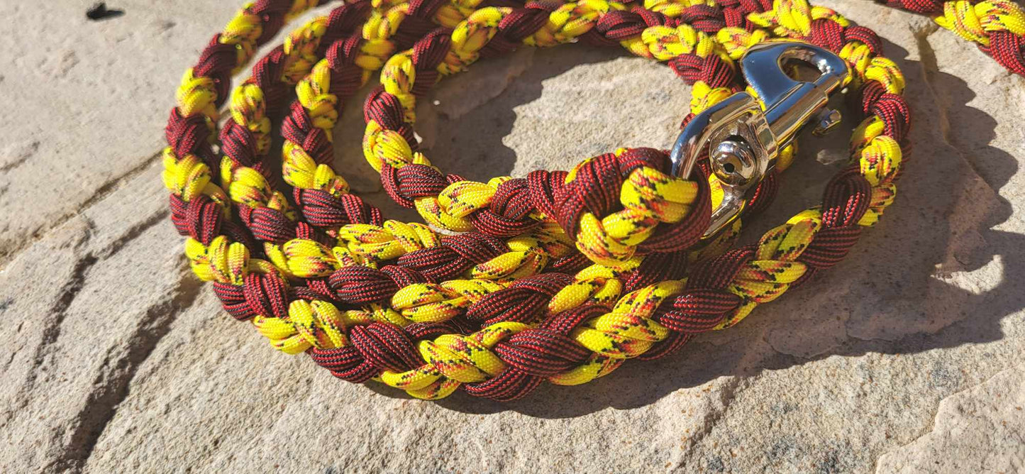 6ft Red/Explode Yellow Leash