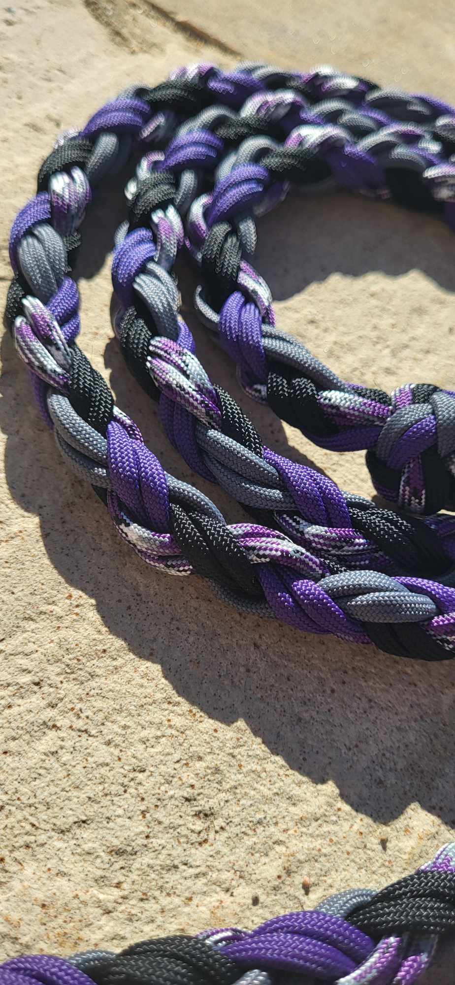 5ft Purple Camo Leash