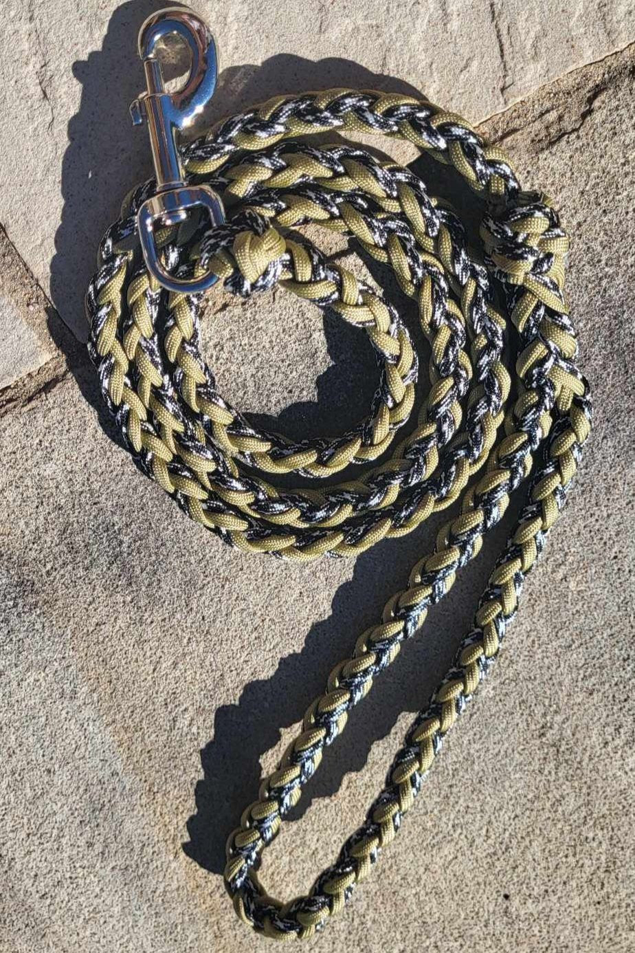 5ft Brown/Zebra Leash