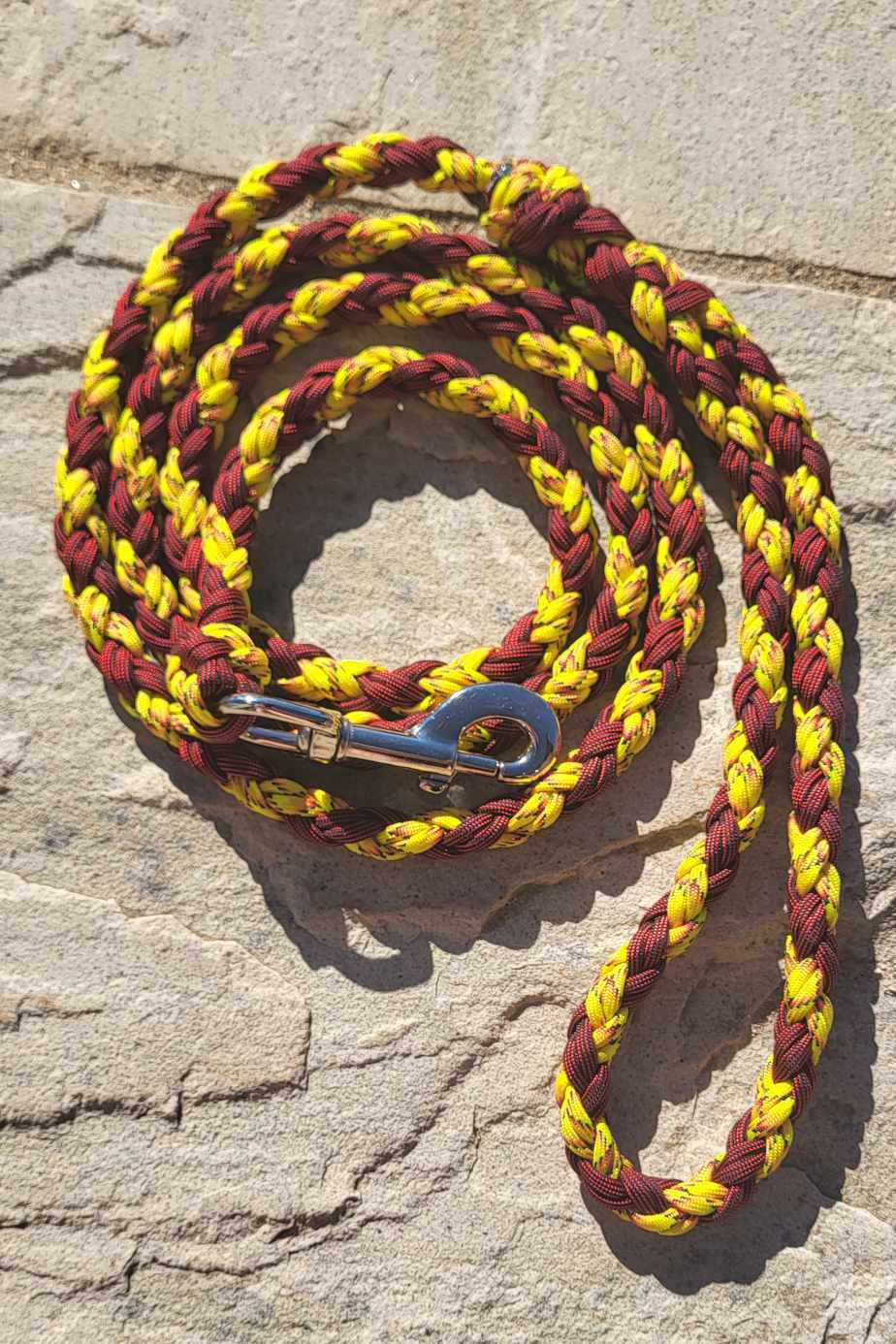 6ft Red/Explode Yellow Leash